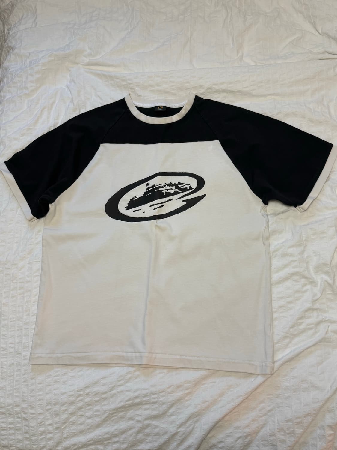 코르테이즈 레글런 배색 티셔츠 2018 L 상품이미지1