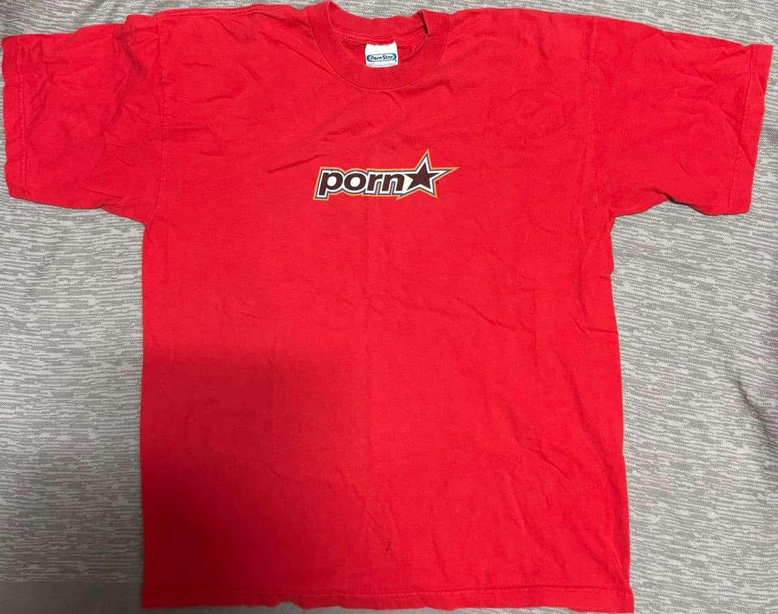 Vintage PornStar Star Logo T shirt 상품이미지1