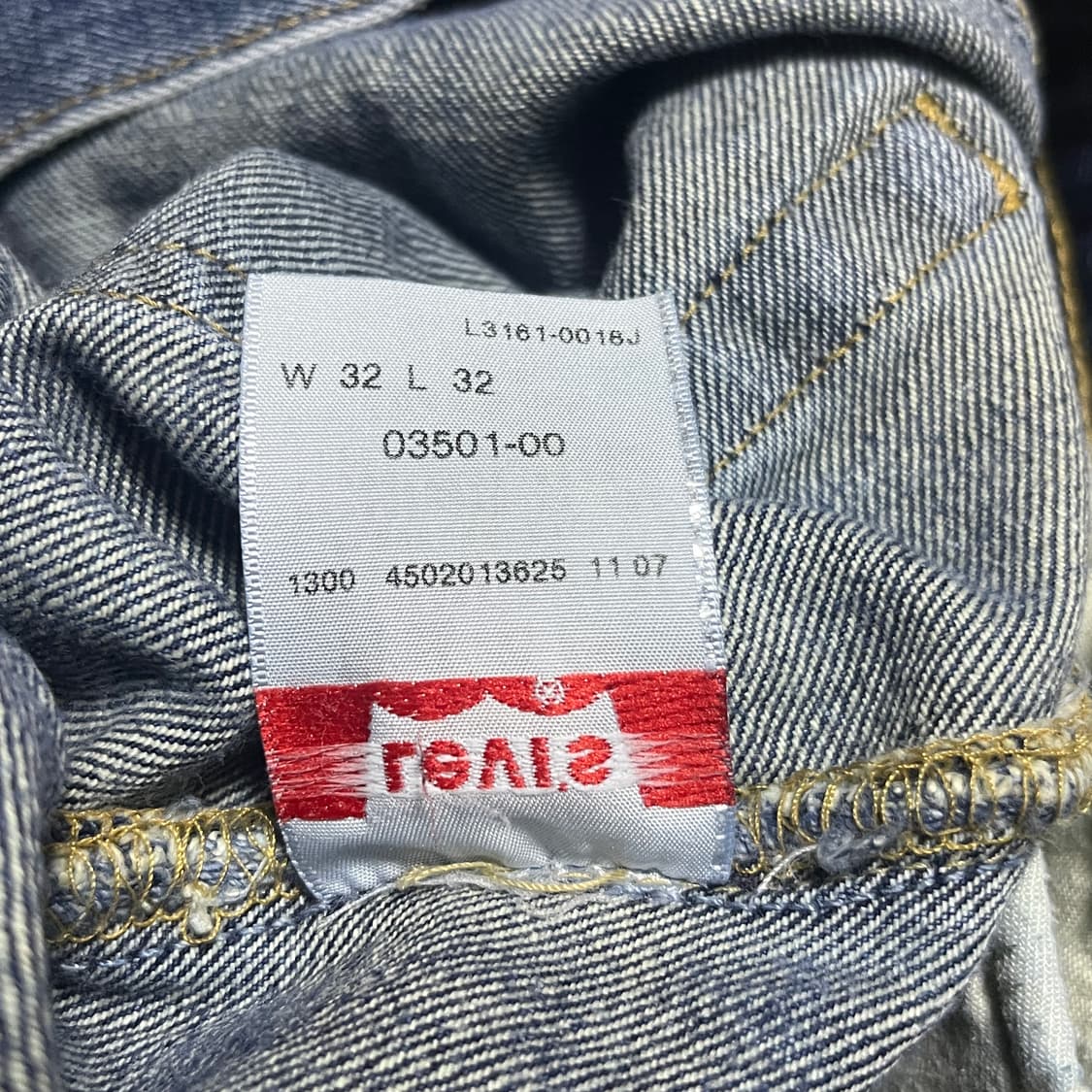 07‘s 리바이스 501 32x32 상품이미지6