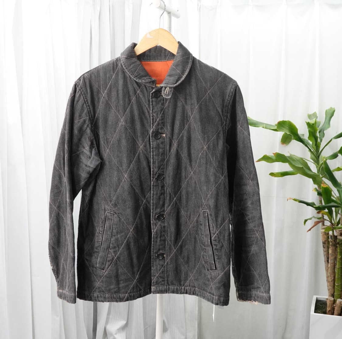 타케오 키쿠치(TAKEO KIKUCHI) 퀼팅 데님 자켓 1918 상품이미지2