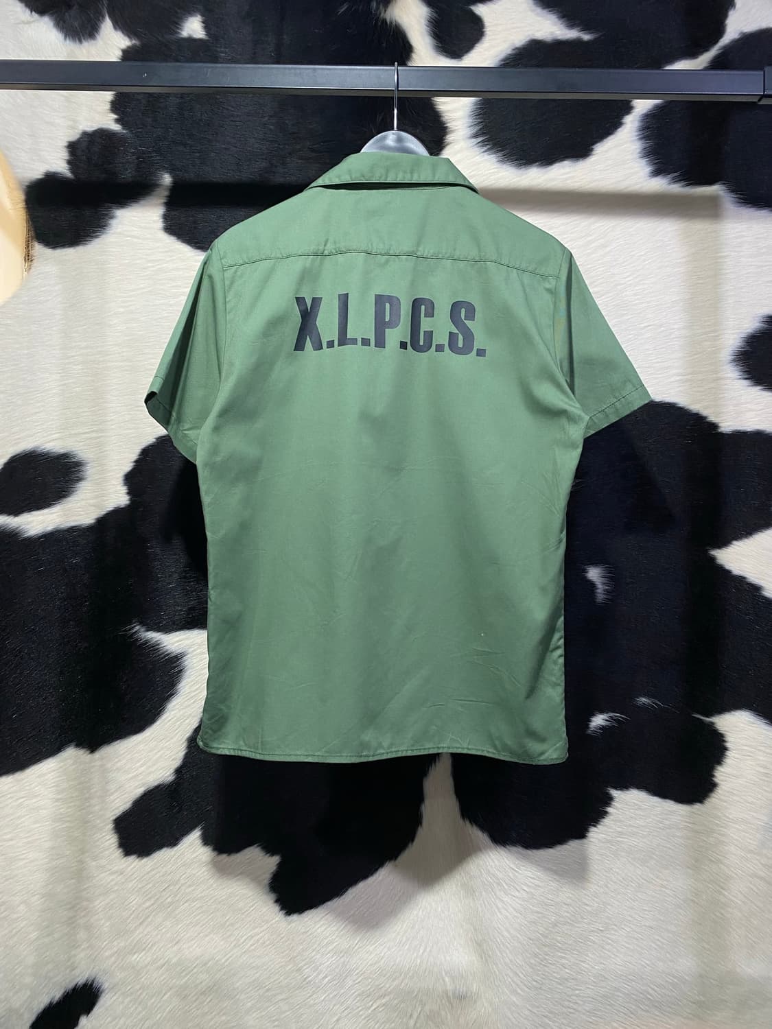 XLARGE 그래픽 자수 디테일 워크 반팔 셔츠 상품이미지7