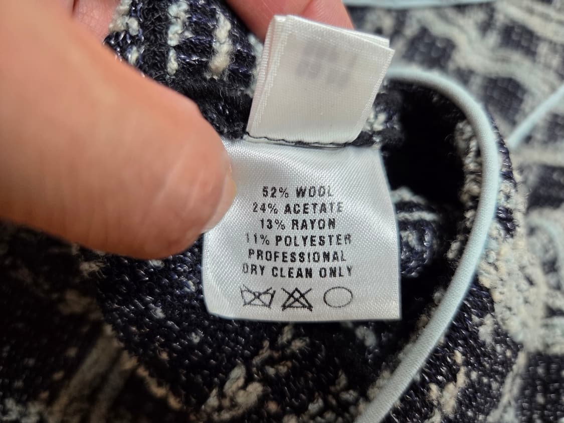 센존(ST.JOHN) 트위드 니트자켓 55 상품이미지7