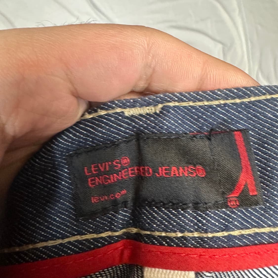 리바이스 스티치 엔지니어드진청데님진 34 상품이미지4