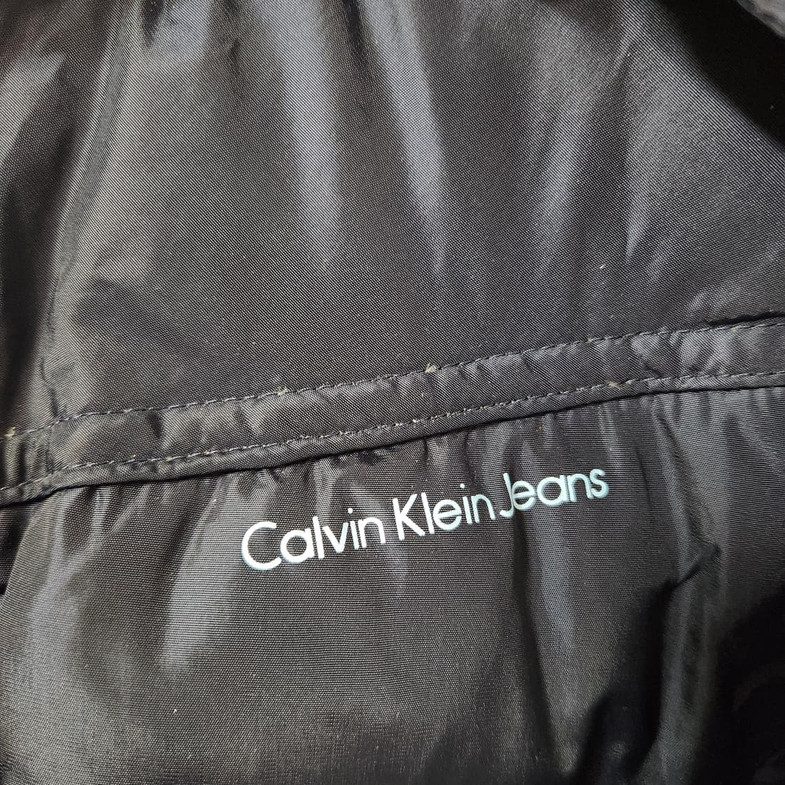 H335 [M] 캘빈클라인 진스 오리털 슬림 패딩 점퍼 상품이미지3
