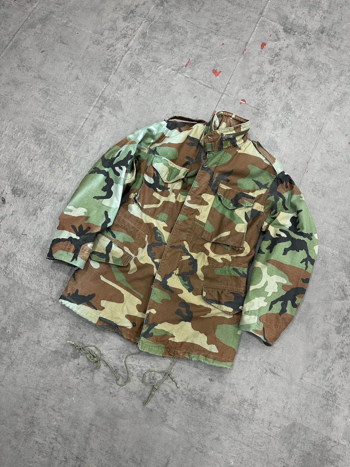 미군 카모플라주 밀리터리 야상 상품이미지1