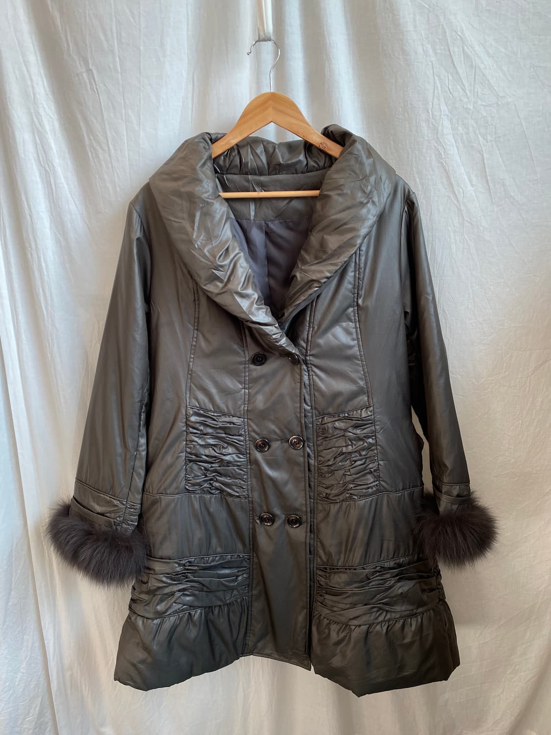 글로시 롱경량패딩(-66반) 상품이미지2