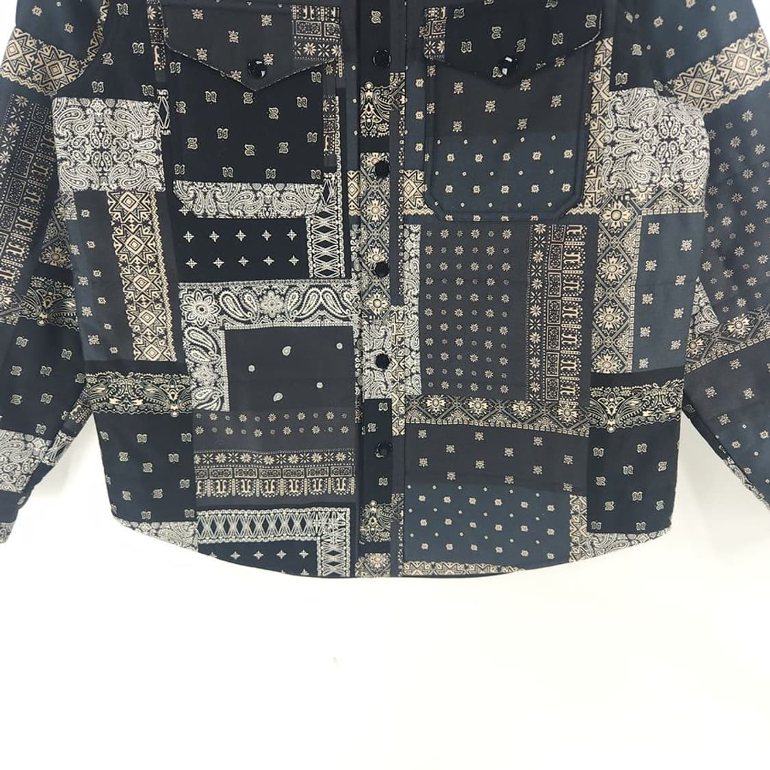 [남L]프리즘웍스 반다나 패딩 자켓[Y61-099] 상품이미지3