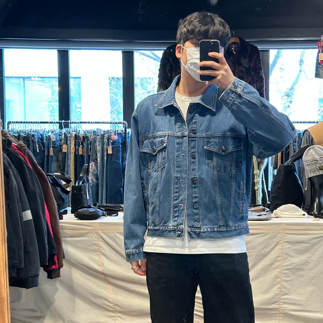 L) Hard Rock 하드락카페 하와이 마우이 데님 트러커 자켓 상품이미지8