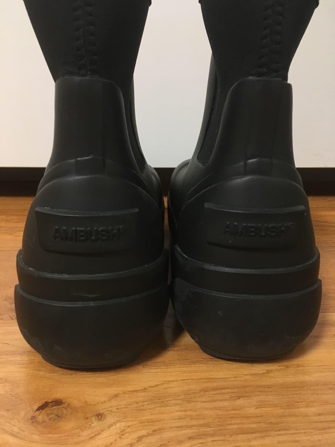 [35]엠부쉬 러버 부츠 블랙 상품이미지5