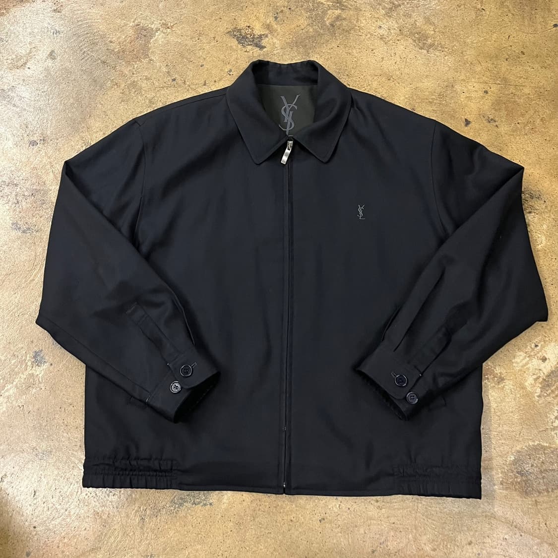 [정품/105] YSL 입생로랑 블랙 자켓 b17 상품이미지2