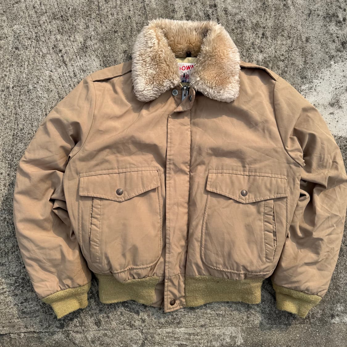 [M] 70s Schott 쇼트 다운 플라이트 자켓 상품이미지1