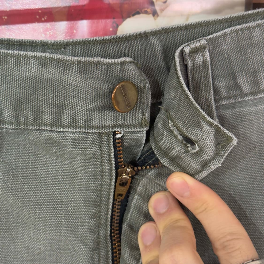 칼하트 카펜터 반바지 B25 MOS 44 상품이미지4