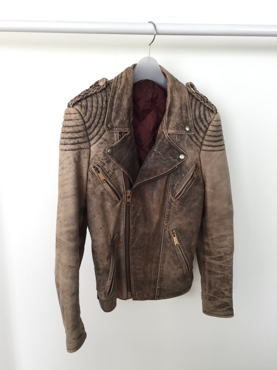 Grunge 00s embroidery design Jacket 상품이미지1