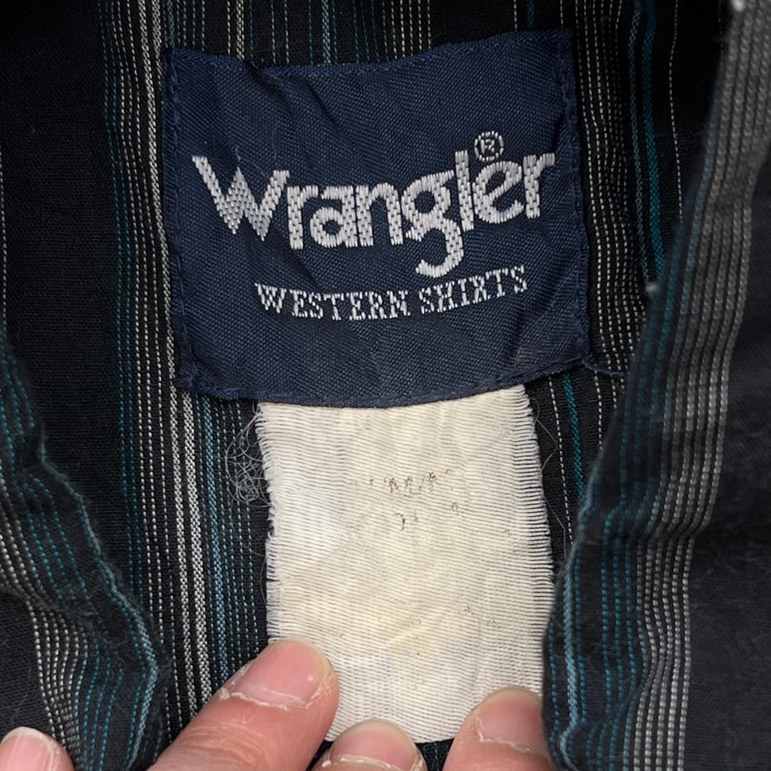 랭글러 스트라이프 웨스턴셔츠 r3376 상품이미지5