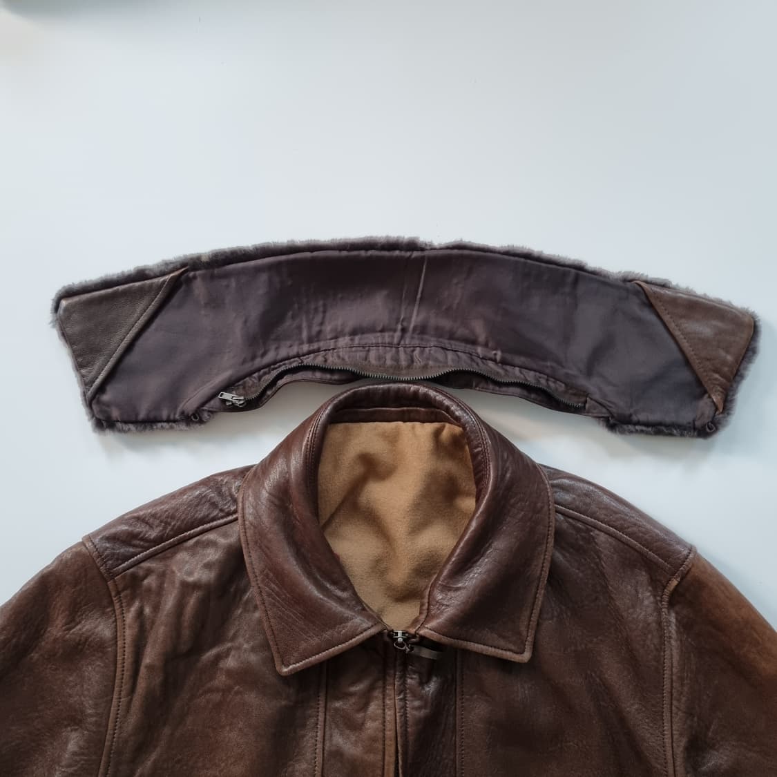 빈티지 레더자켓  상품이미지4