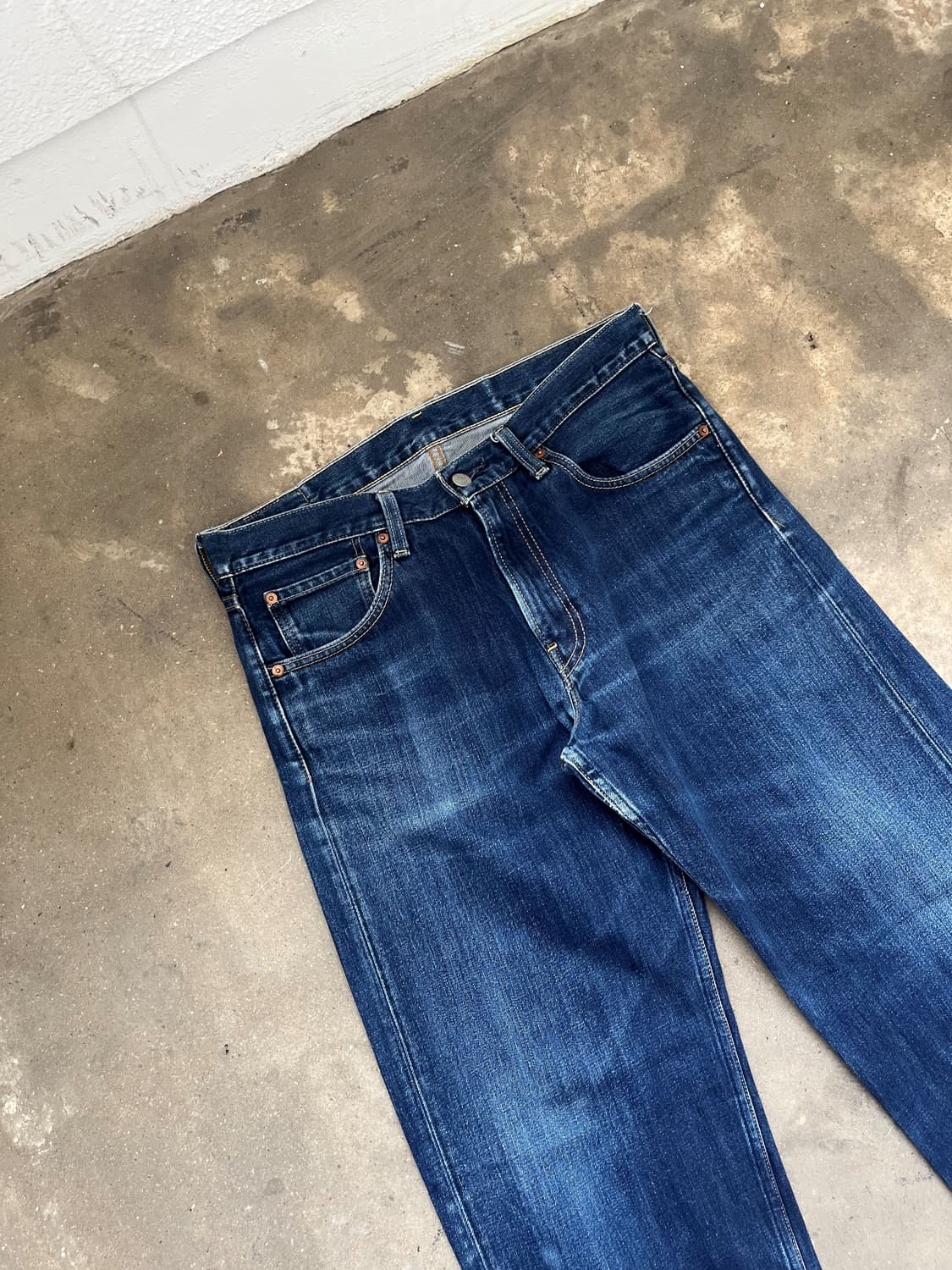Levi's 503 가죽탭 셀비지 데님팬츠  상품이미지2