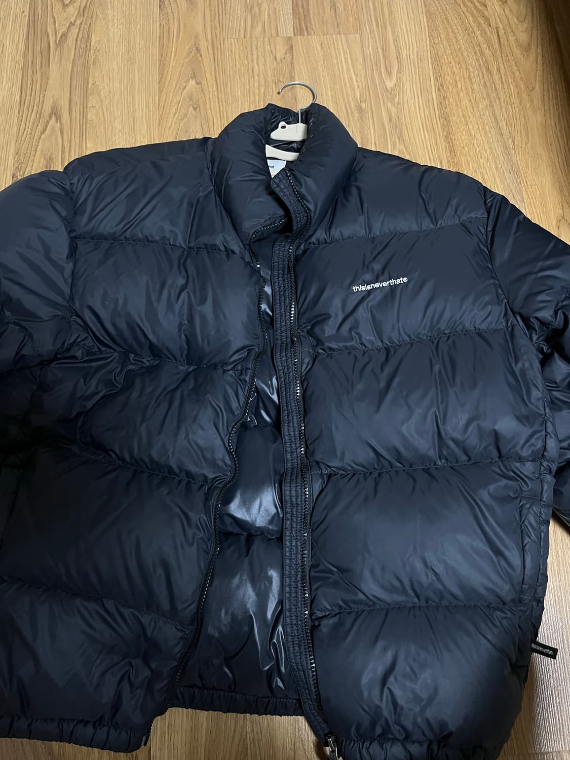 디스이즈네버댓 패딩 블랙 L 상품이미지4