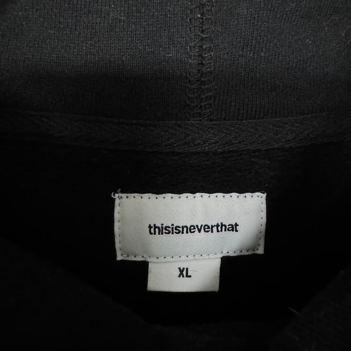 디스이즈네버댓 자수로고 후드티 상품이미지3