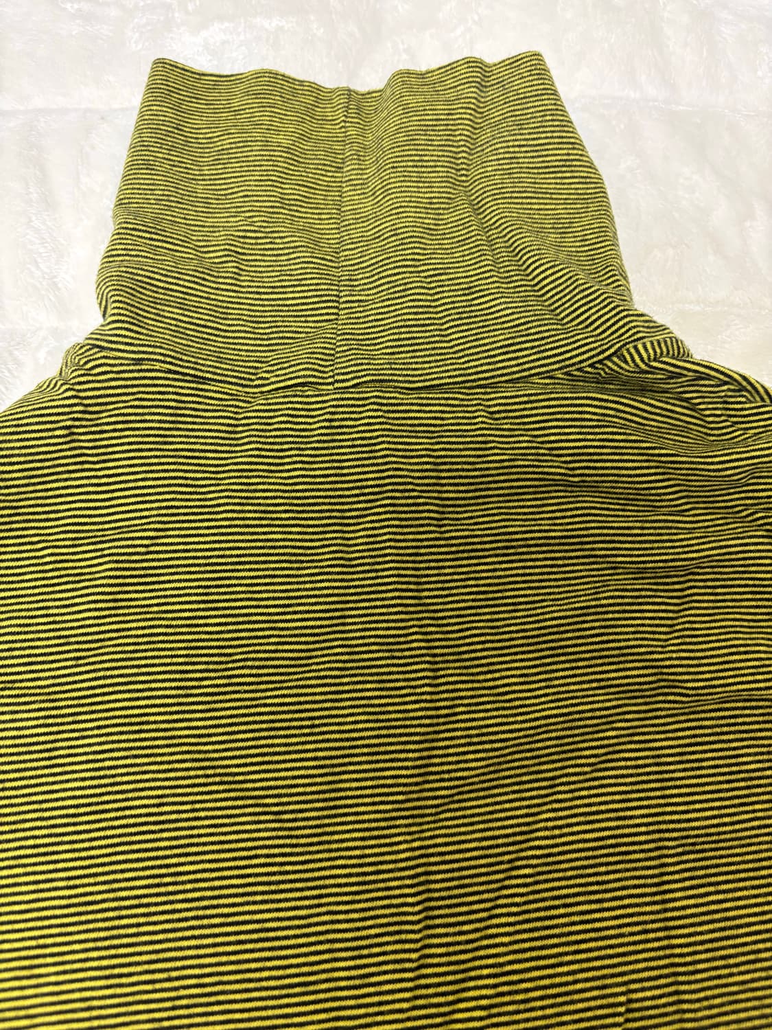 프라그매틱 스트라이프 터틀넥 롱슬리브 옐로우 / 3 상품이미지3