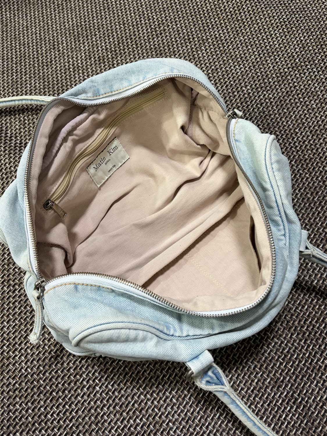 마뗑킴 데님 토트백 상품이미지5