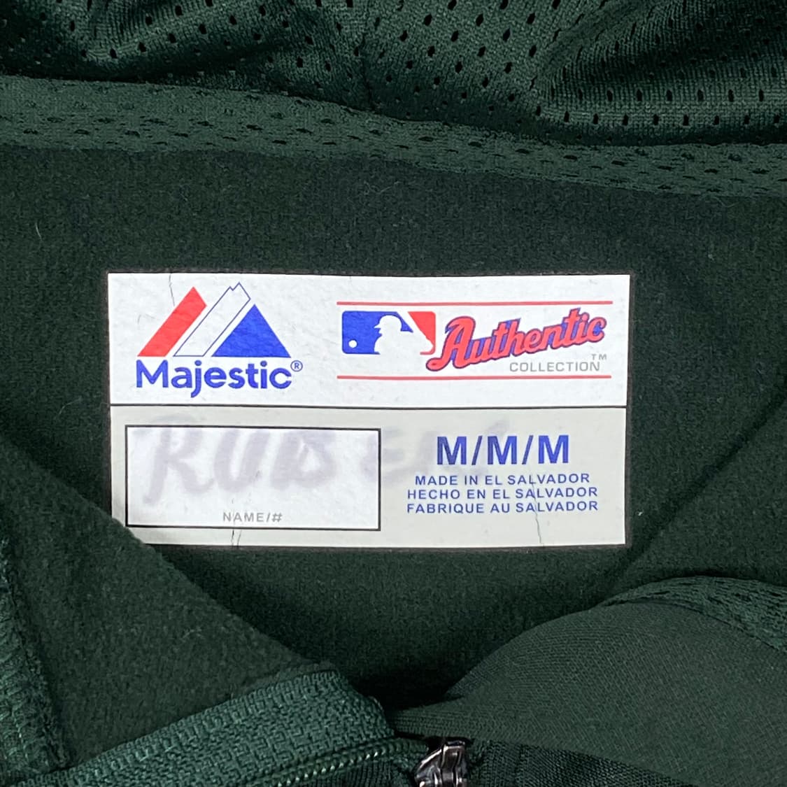 미국빈티지 마제스틱 MLB 오클랜드 후드티 상품이미지4