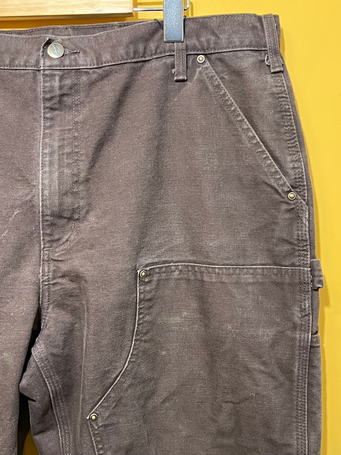 [38x30] 칼하트 B136 DKB 더블니 워크 팬츠 상품이미지2