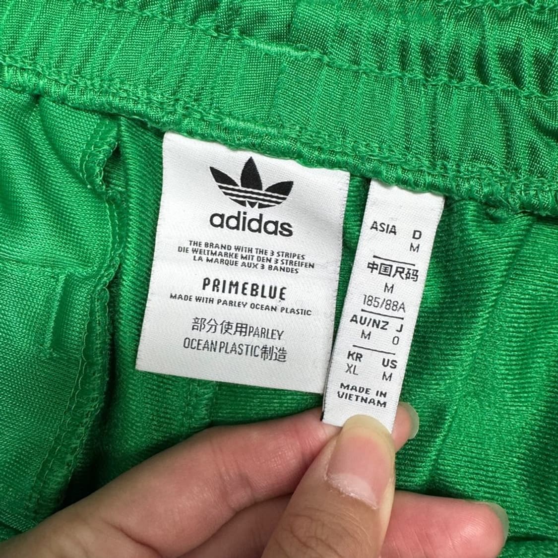 ADIDAS 파이어버드 트랙팬츠 그린 XL 상품이미지6