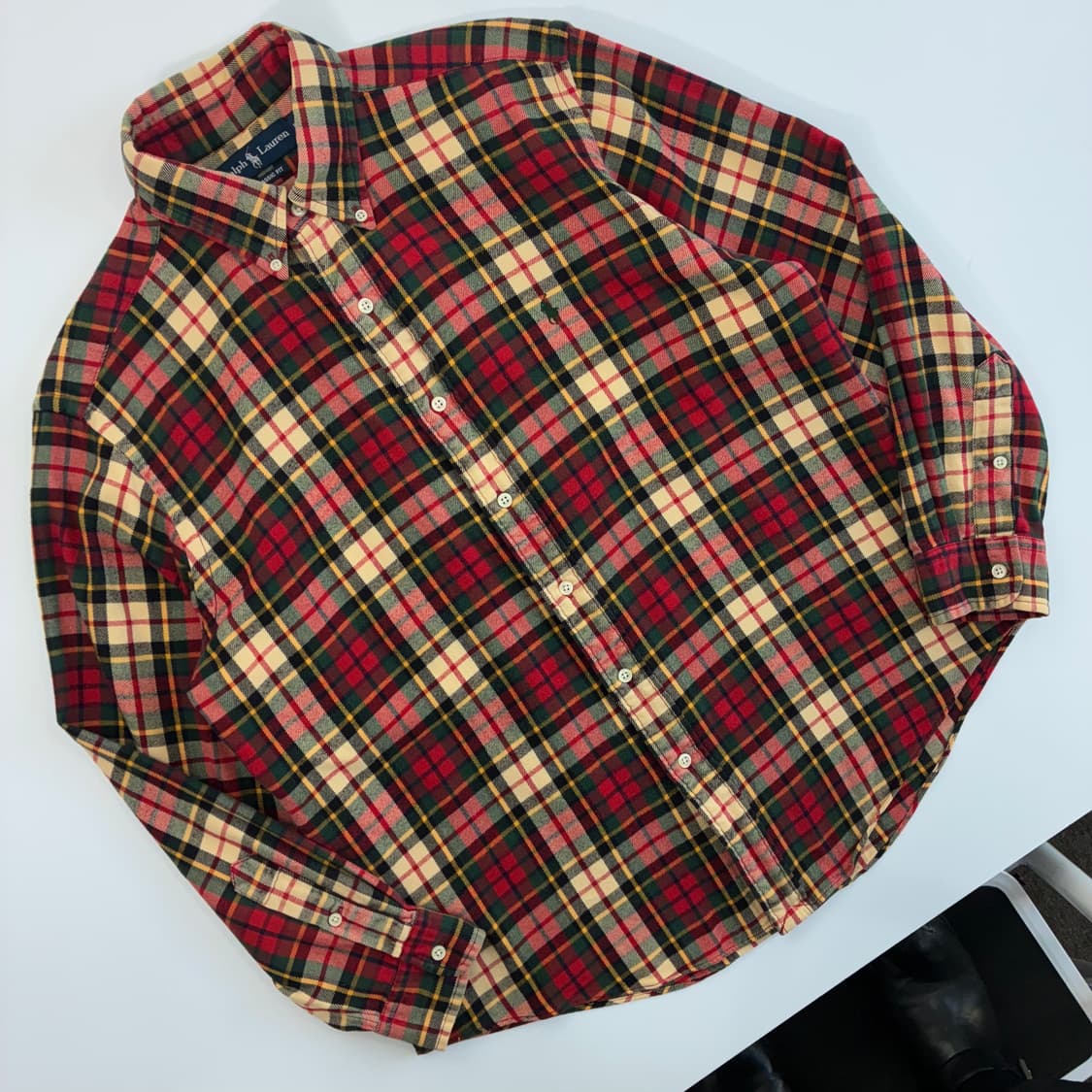 Polo 폴로 랄프로렌 타탄 체크 셔츠 상품이미지2