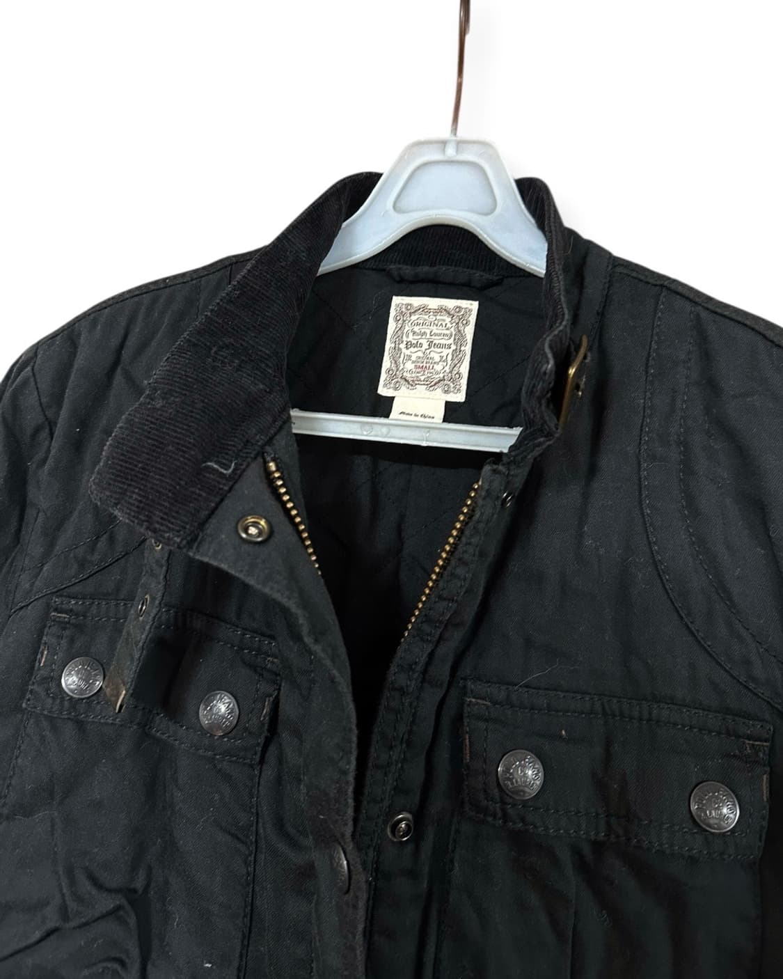 폴로 진스 블랙 여성 필드자켓 상품이미지5