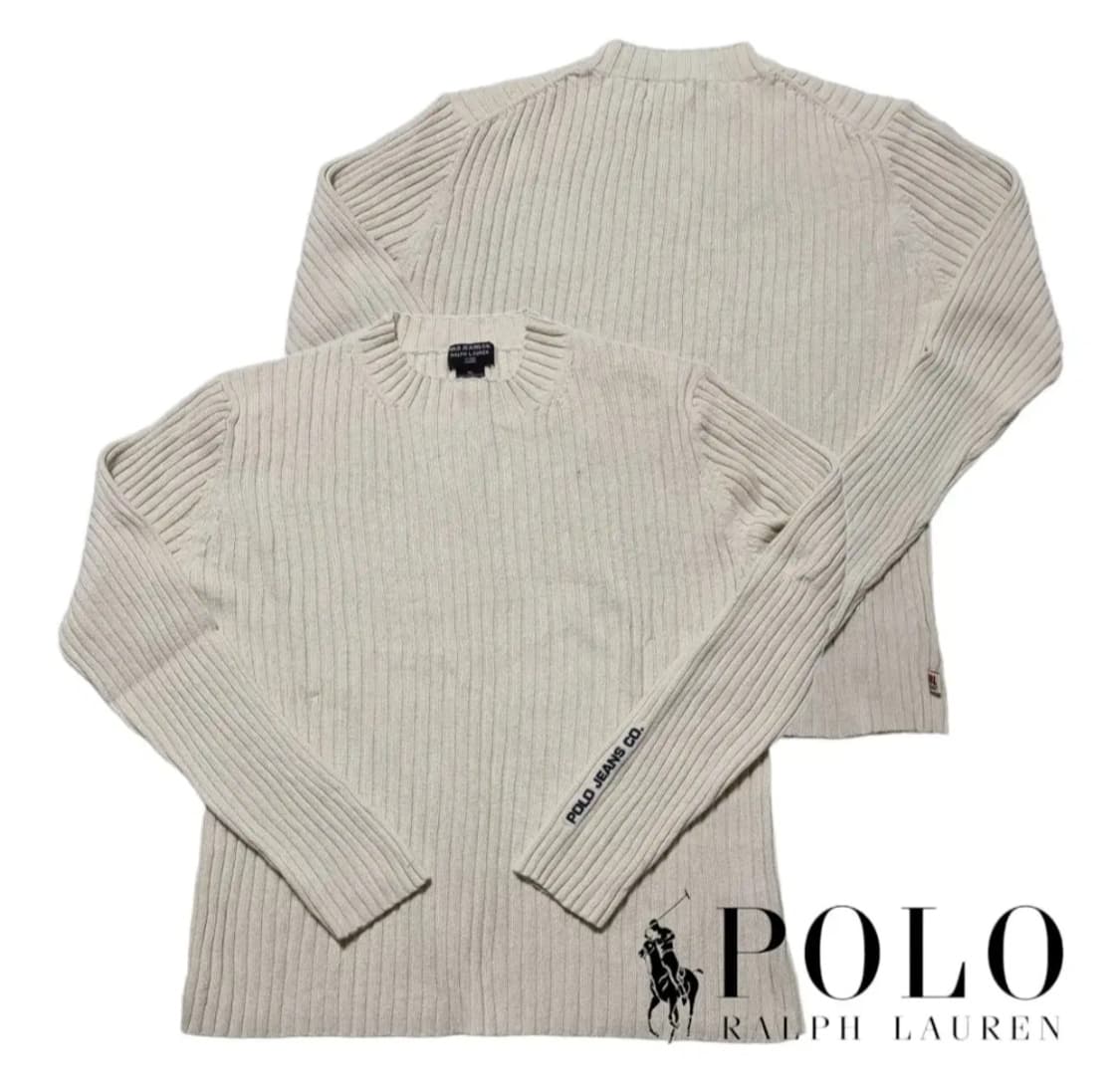 (XL) 폴로진스컴퍼니 반폴라니트 폴로랄프로렌니트 폴로스웨터 폴로니트 상품이미지1