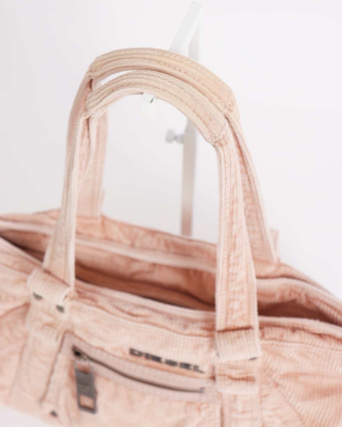 [DIESEL] 핑크 코듀로이 유틸리티 토트/숄더백 상품이미지5