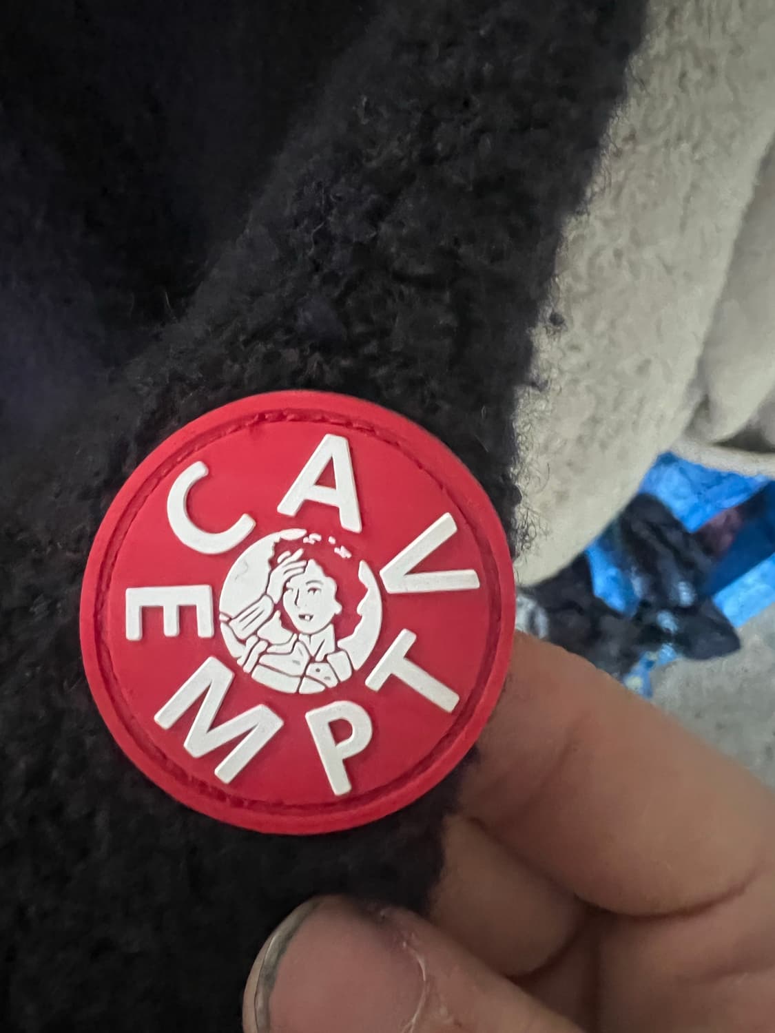 카브엠트 니트 아노락 l사이즈 상품이미지5