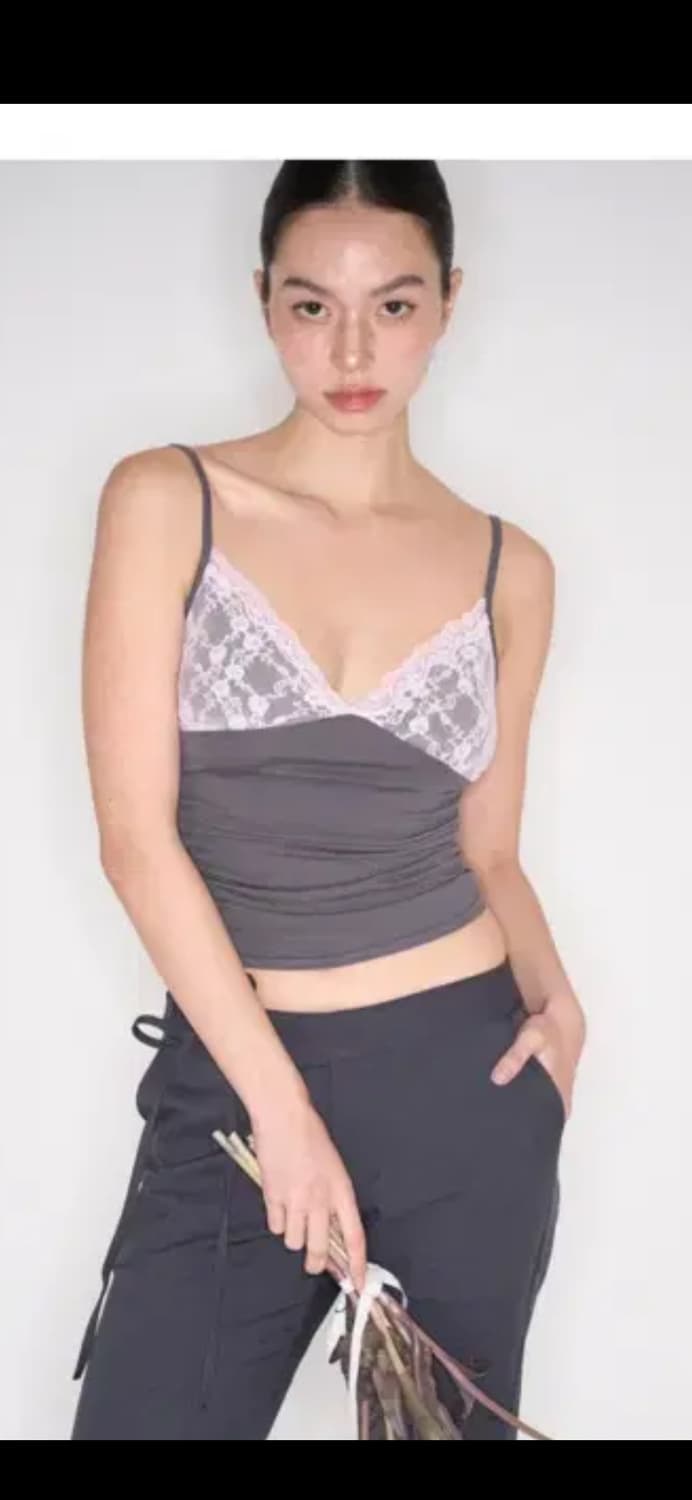 플리즈노팔로우 올리브 탑 상품이미지1