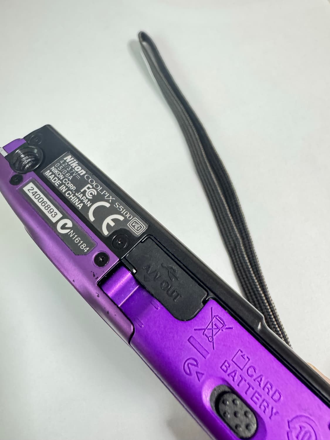 츄 디카) 민트급! 니콘 쿨픽스 nikon coolpix s5100 보라 상품이미지7