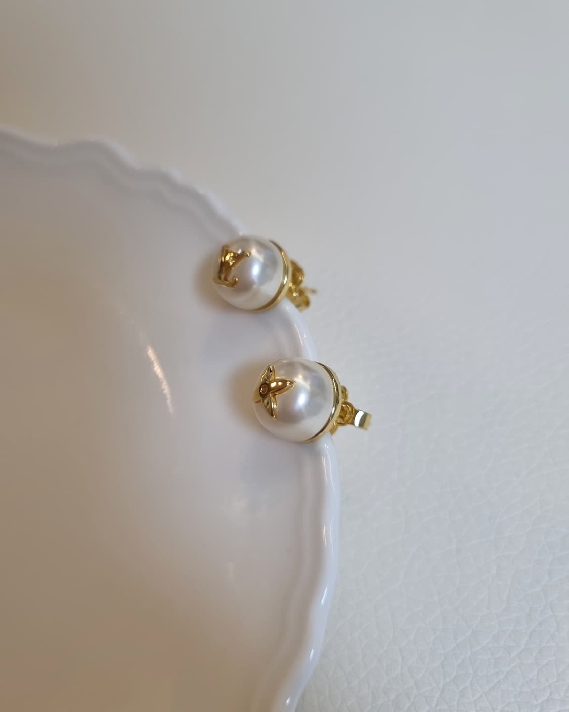 루이비통 업사이클링 진주 귀걸이 상품이미지3