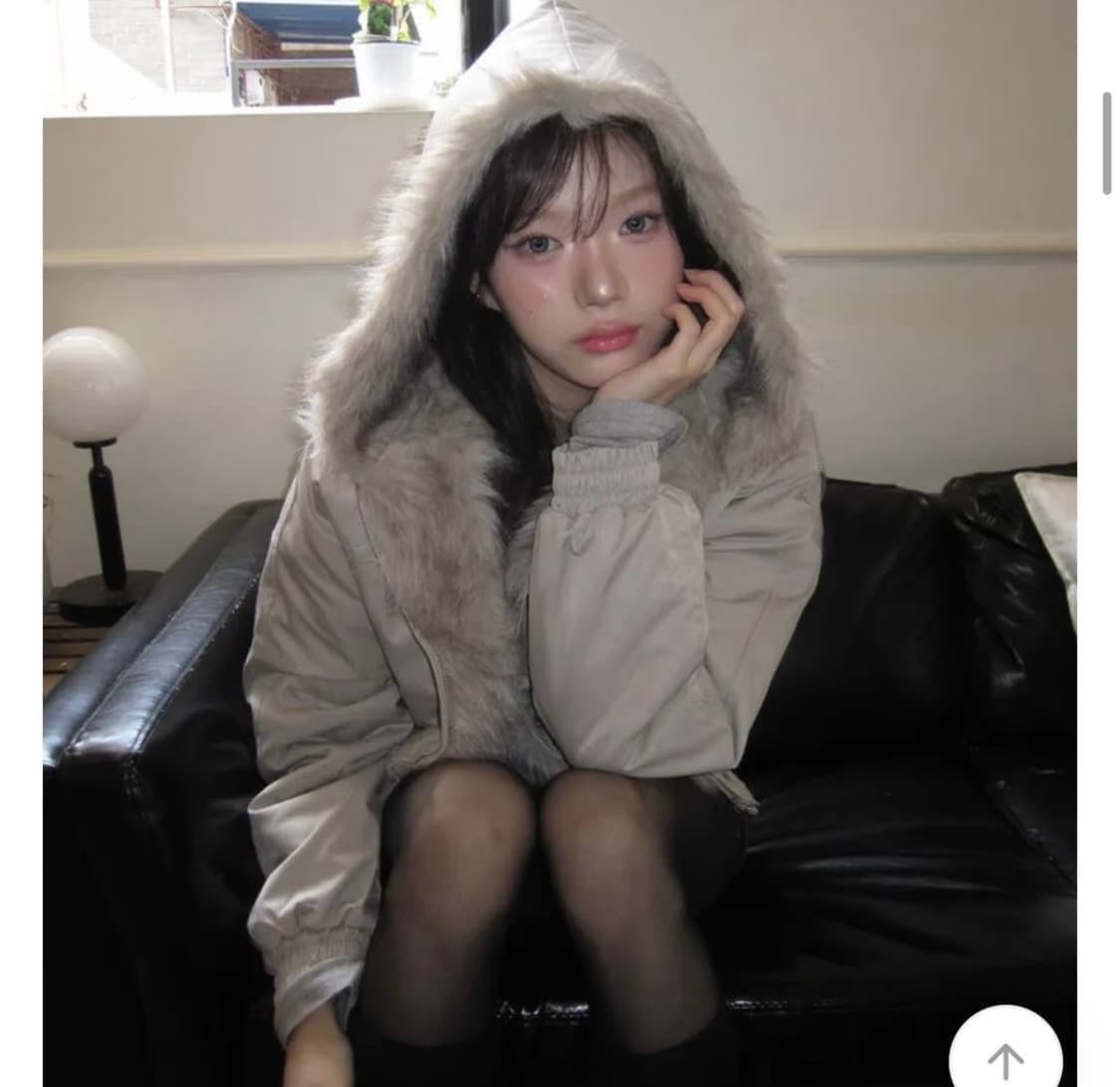 털 패딩 상품이미지3