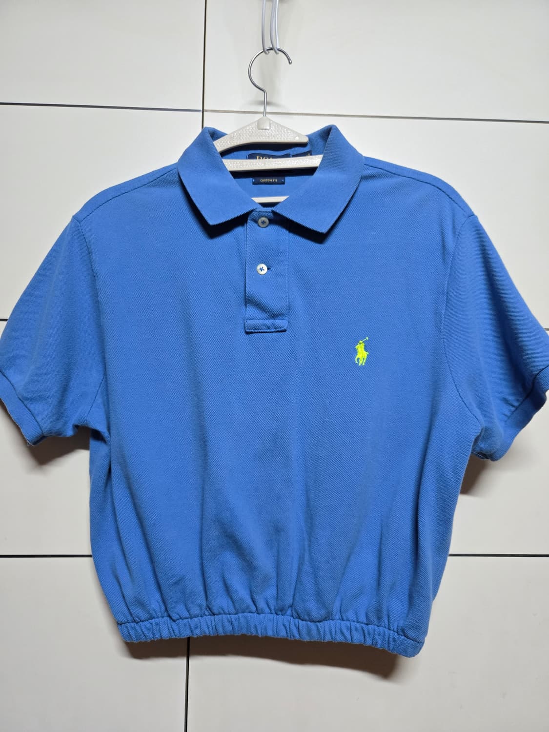 폴로 랄프로렌 Pk 세미크롭 반팔티 상품이미지1