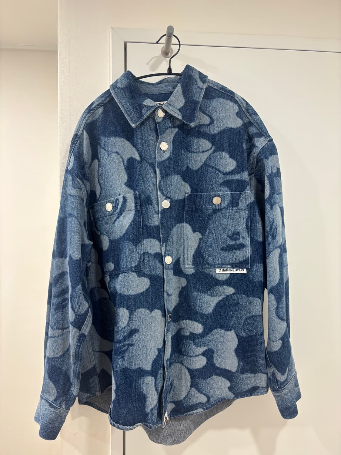 BAPE SOLID CAMO LASER WORK DENIM 상품이미지2