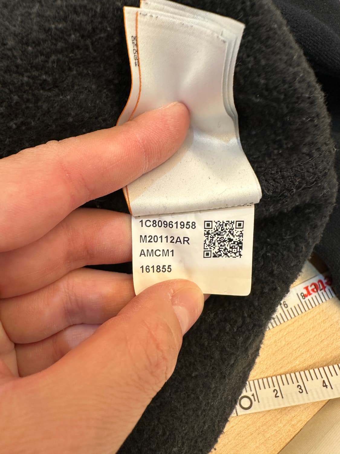 M) 수퍼드라이 블랙 기모 후드티 상품이미지8