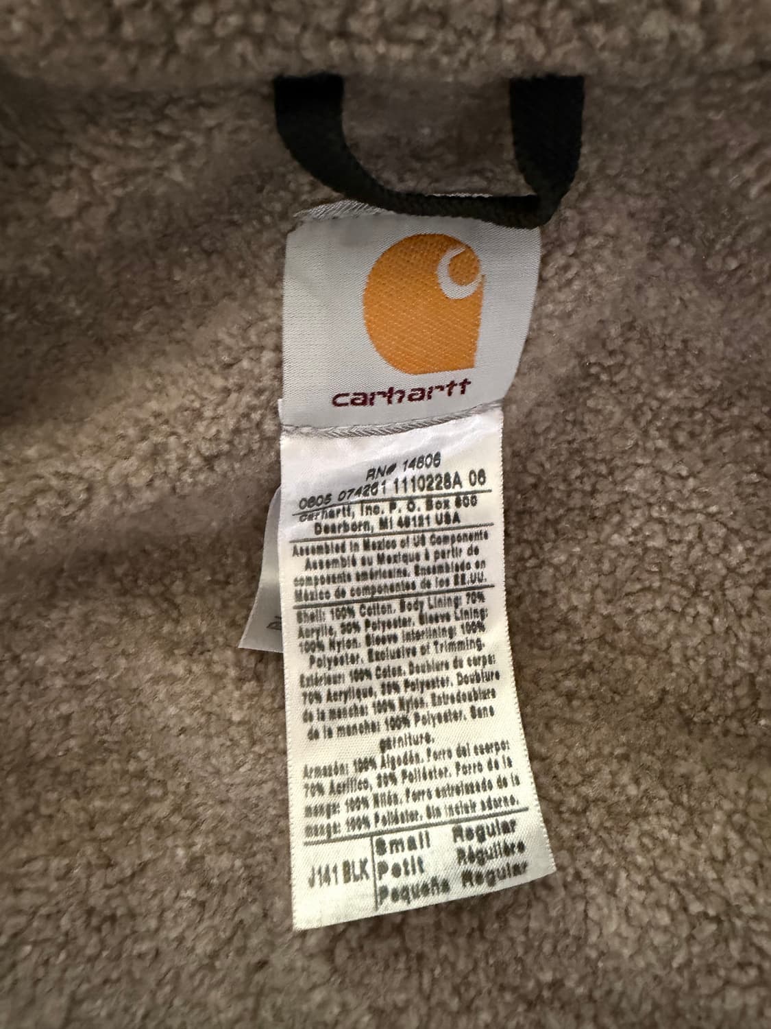 [S]칼하트 j141 샌드스톤 덕 액티브 자켓 상품이미지4