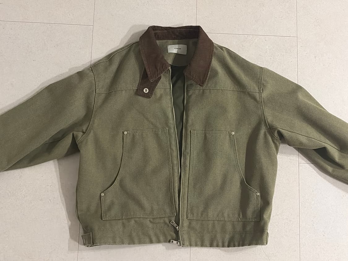 키뮤어 워크 자켓 올리브 상품이미지1