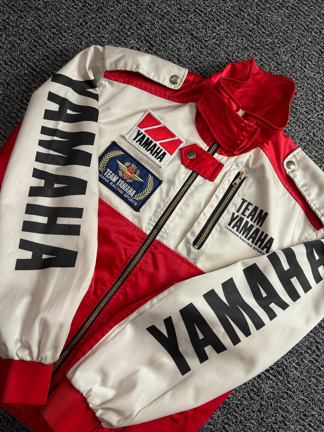 야마하 팀 멀티패치 디테일 레이싱 자켓 3991 상품이미지3