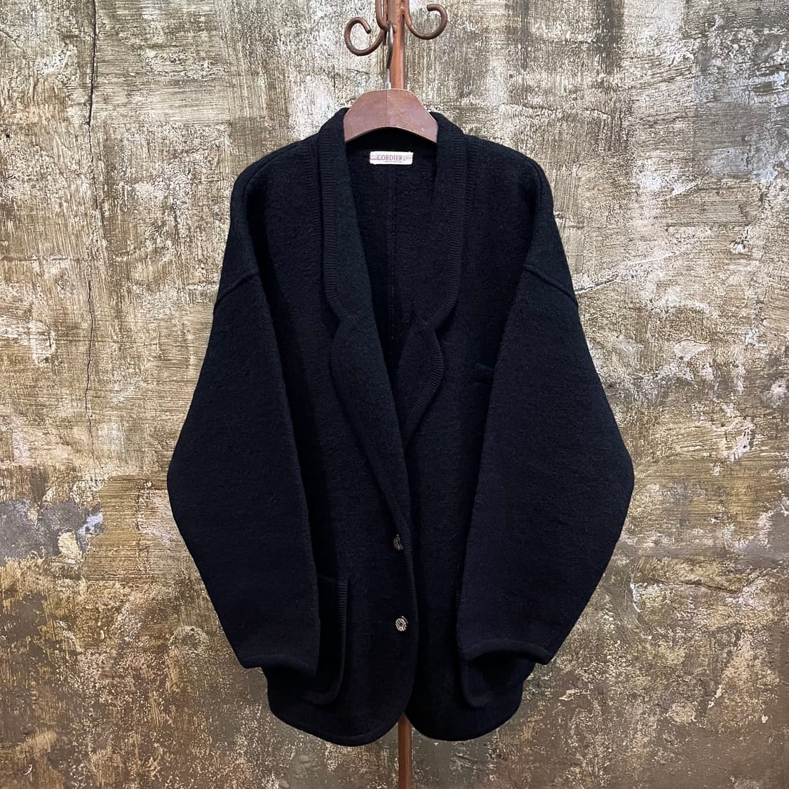 코르디에 펠트 울 가디건 자켓 상품이미지1