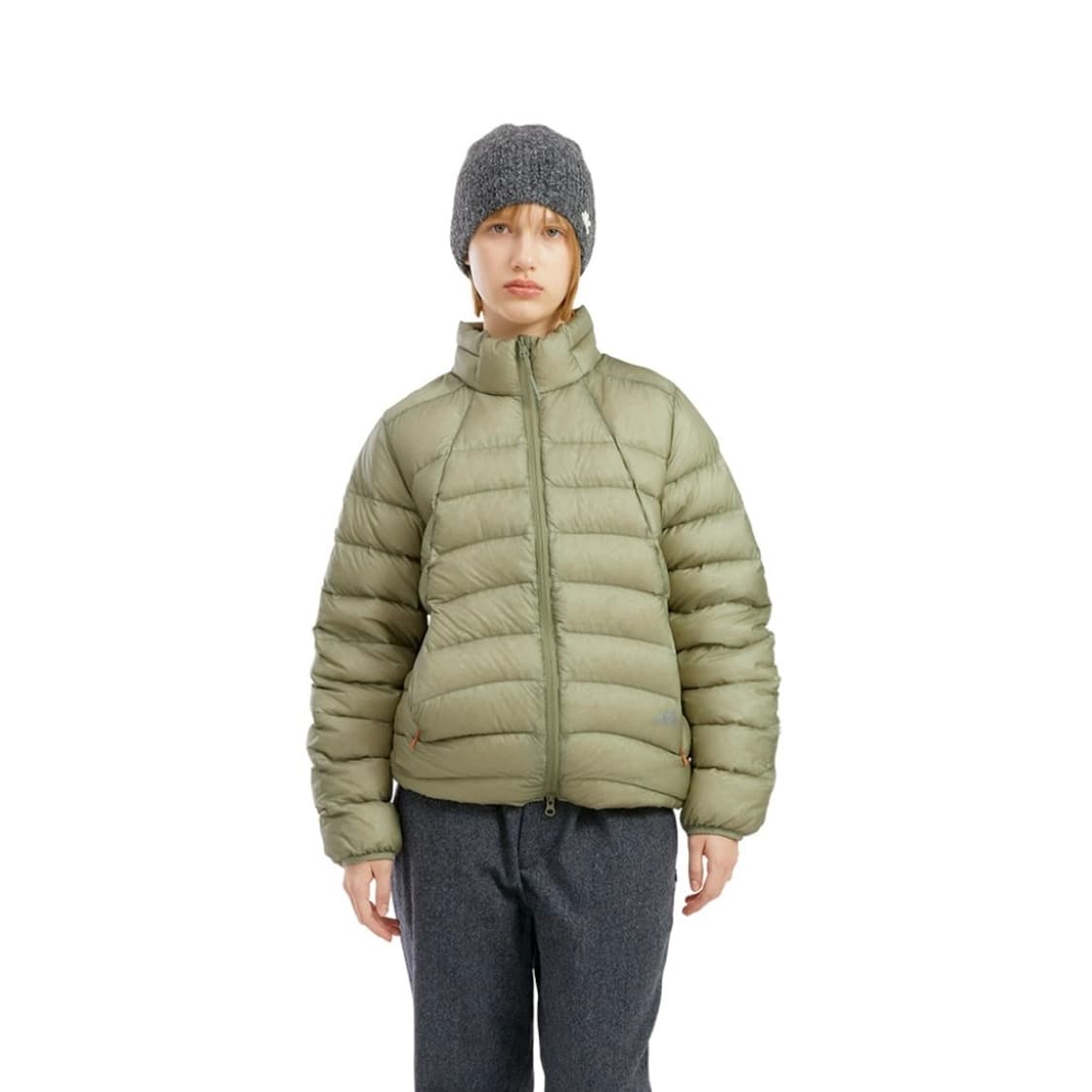 썬러브 경량패딩 Fly Light Down Jacket 카키 상품이미지2