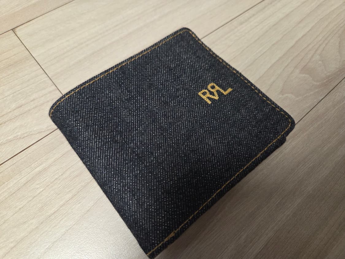 RRL 더블알엘 인디고 데님 빌폴드 지갑 상품이미지1
