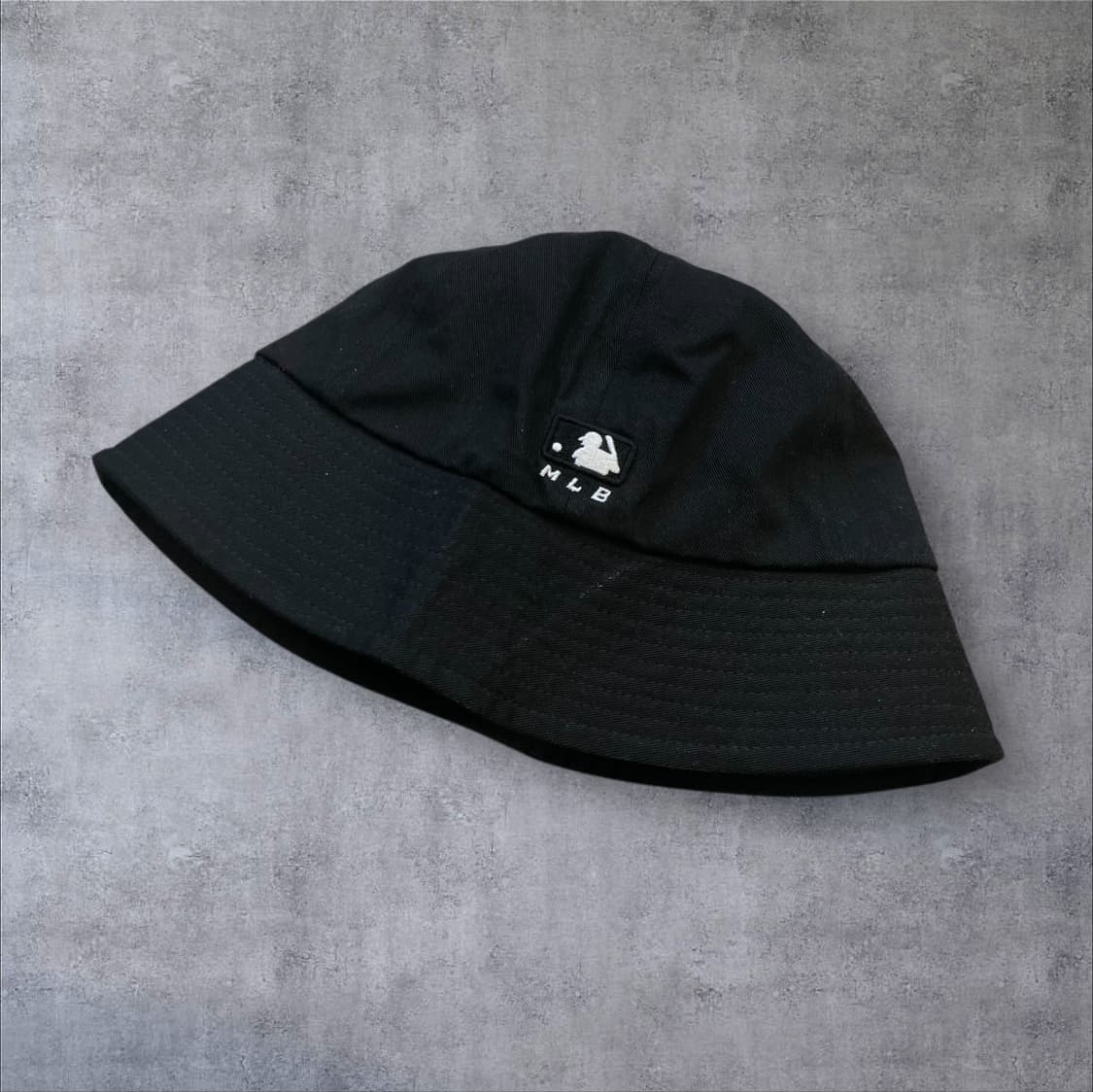 MLB 블랙 컬러 뉴욕양키스 로고 버킷햇 상품이미지2