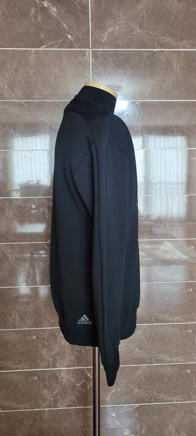 👔남성95사이즈👔아디다스 더블 보스 맨투맨 블랙 상품이미지2