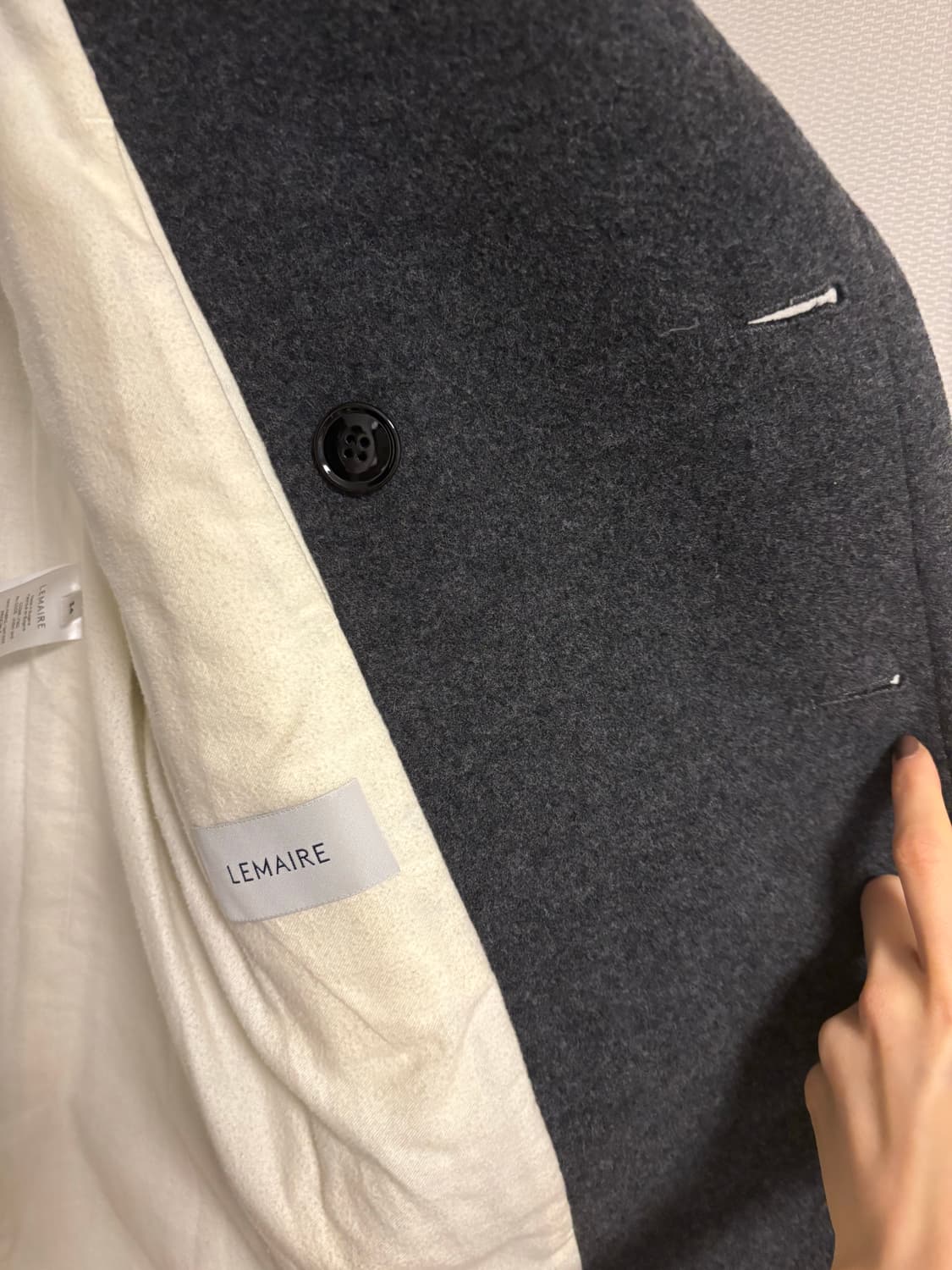 Lemaire 피코트 다크그레이  상품이미지9