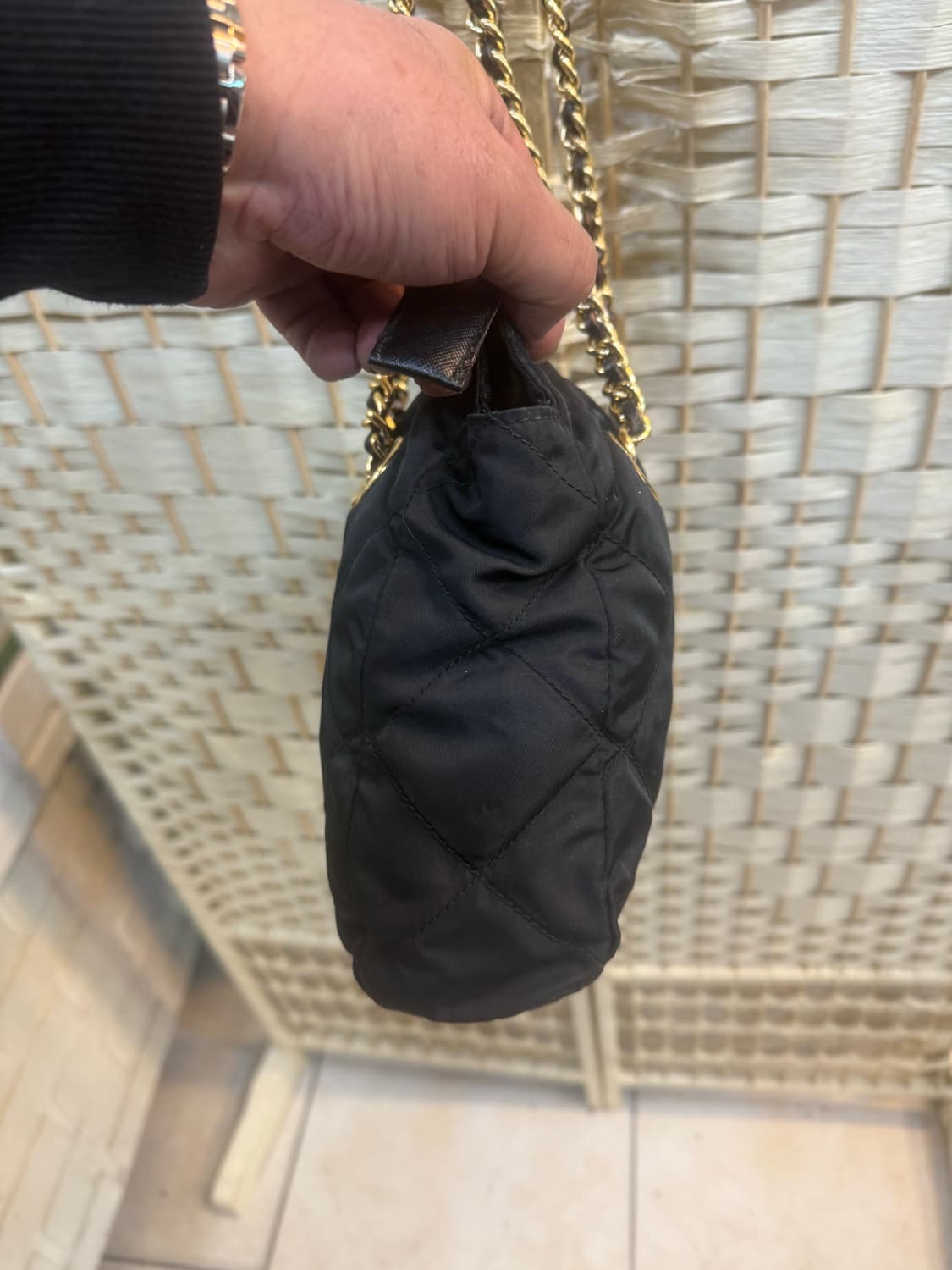 정품 프라다 퀄팅 체인 숄더백 팝니다 상품이미지5