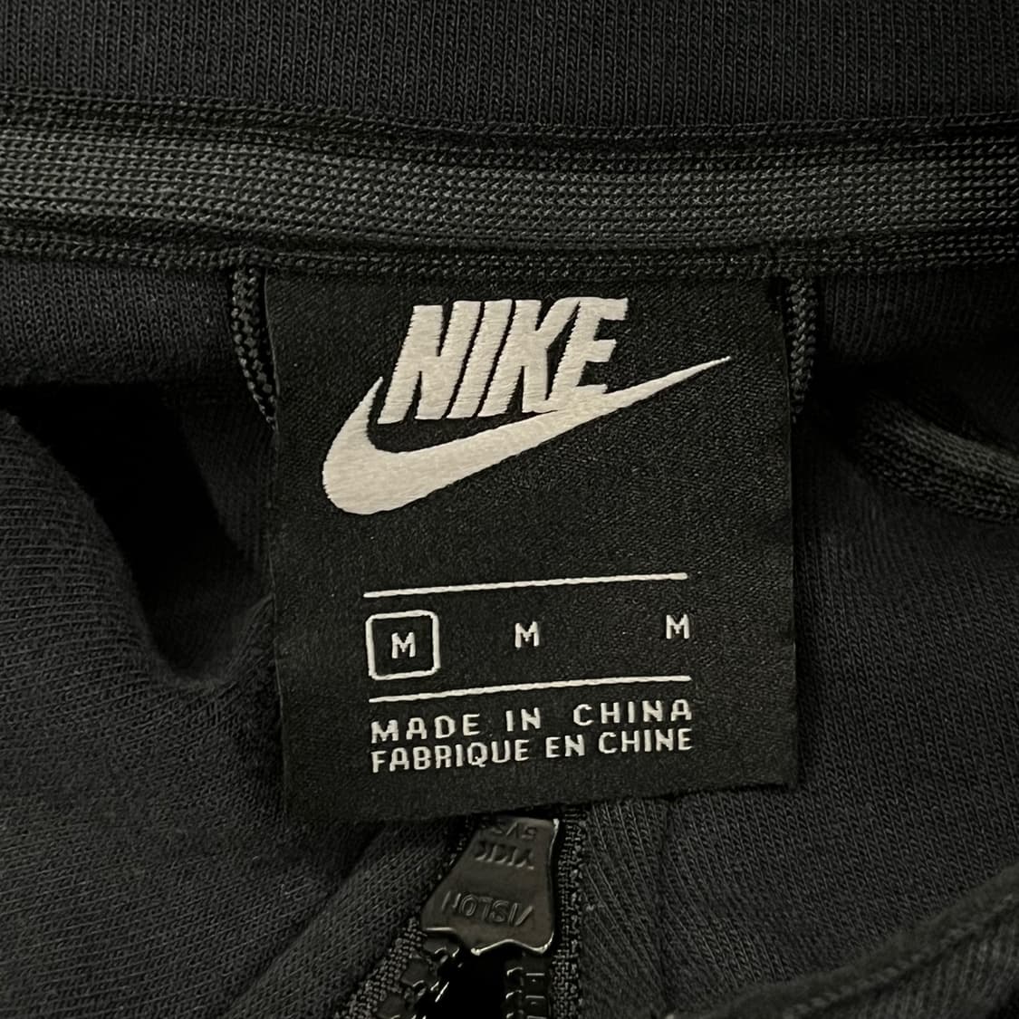 [정품/M] 나이키 테크 플리스 풀집업 블랙 b19 상품이미지5